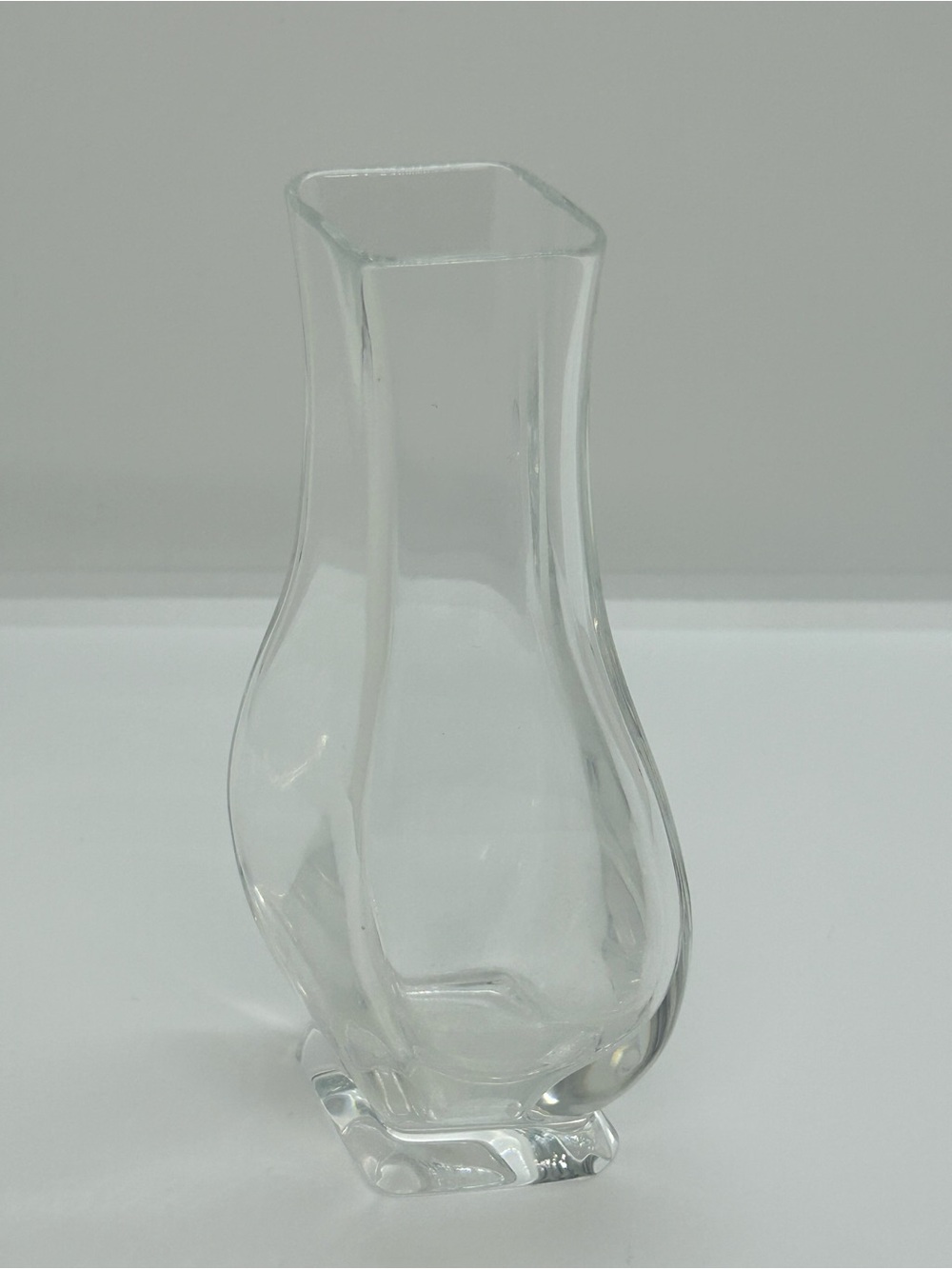 Baccarat Crystal Lotus Vase 6”